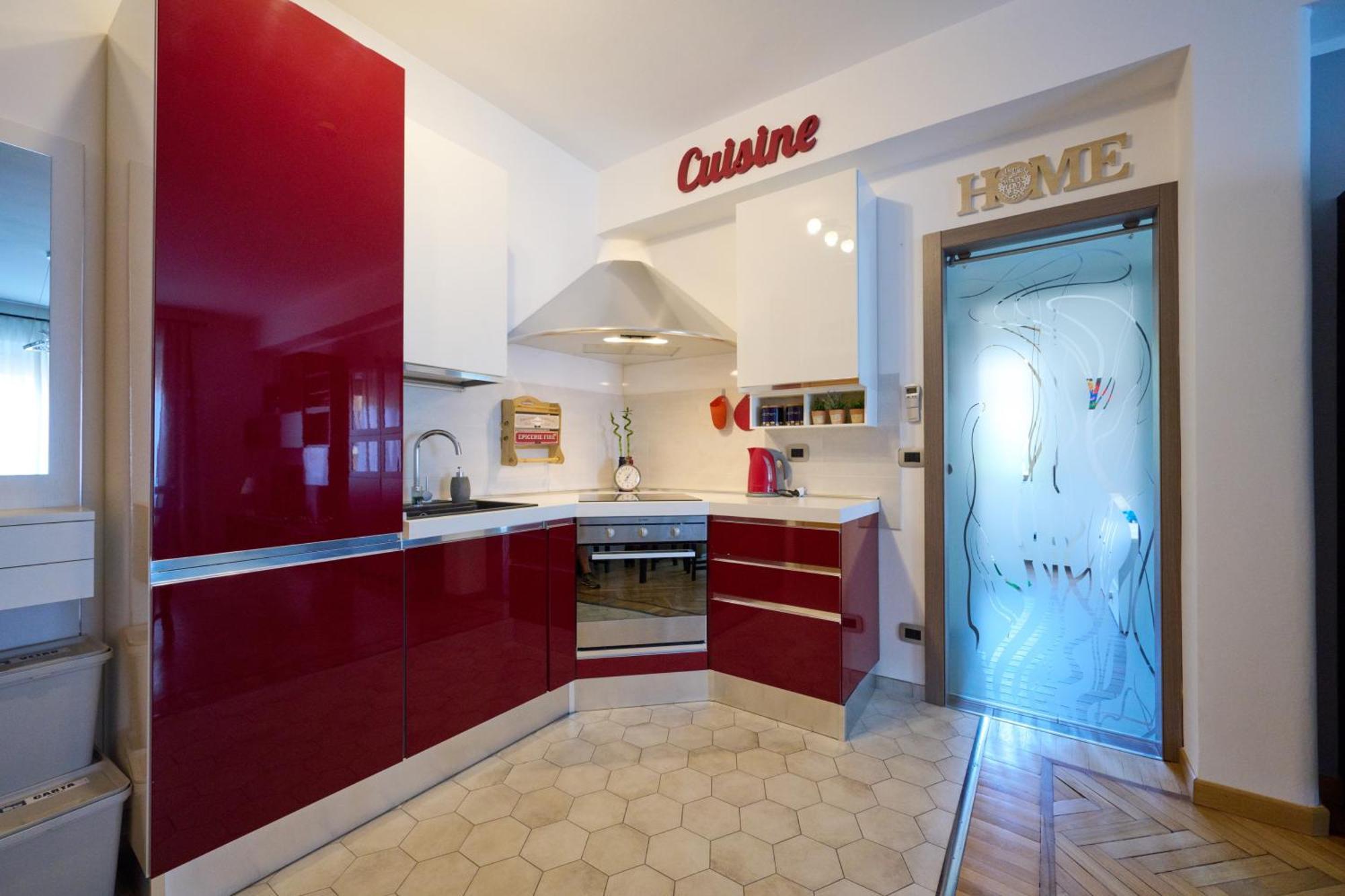Wissam'S Red Kitchen Apartment Milão Exterior foto
